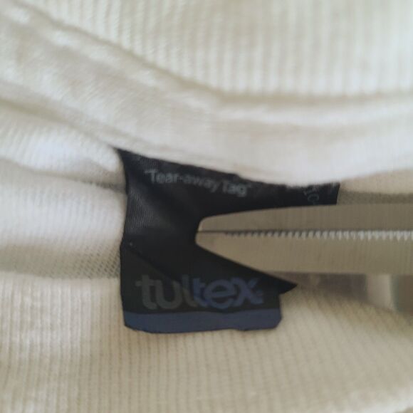 Tultex The Cure Numbers‎ On White Tour T-Shirt L White Red Crewneck Graphic Tee - Picture 5 of 7